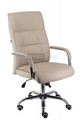Кресло для руководителя Everprof Bond TM EC-333A PU Beige бежевая экокожа