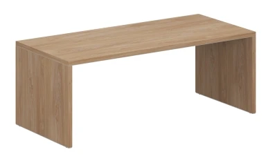 Стол для переговоров  2200х1000х750 на опорах ЛДСП/ OL-20-05.GN/ цвет: гикори натуральный