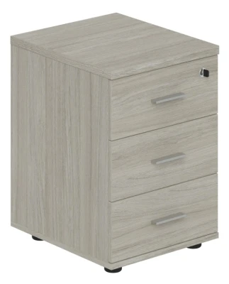  Тумба опорная WN.201.OL с 3-мя ящиками + замок 404х462х581 /  дуб светлый