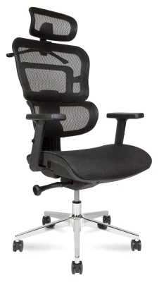 Кресло для руководителя Norden Ergo M A33 черная сетка