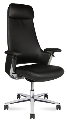 Кресло для руководителя Norden York CH-336A черная кожа