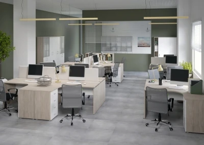 Офисная мебель для персонала Onix Денвер Светлый