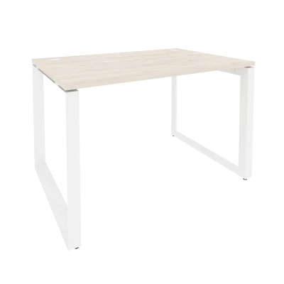 Стол рабочий на О-образном м/к Onix Денвер светлый/Белый металл O.MO-SP-2.8 1180*800*750