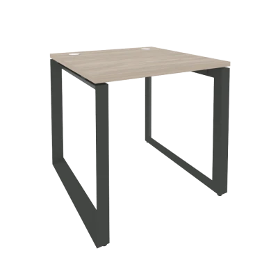 Стол рабочий на О-образном м/к Onix Дуб аттик/Антрацит металл O.MO-SP-0.8 780*800*750