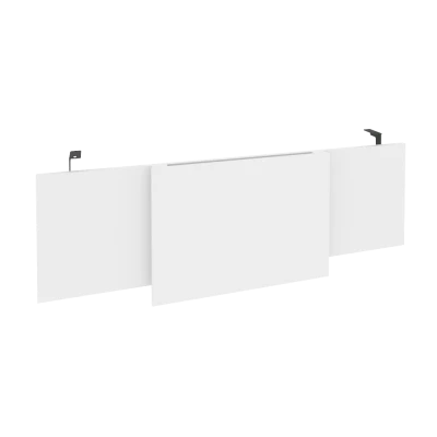 Царга стола руководителя Onix Direct Белый бриллиант/Антрацит металл O.M-CSR-4 1340*450*54