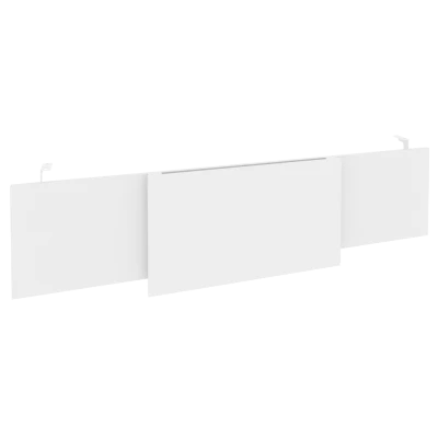 Царга стола руководителя Onix Direct Белый бриллиант/Белый металл O.M-CSR-6 1740*450*54