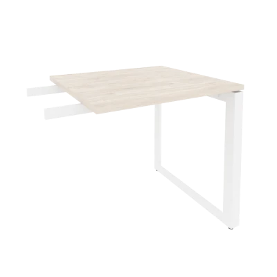 Брифинг-приставка на О-образном м/к Onix Direct Денвер светлый/Белый металл O.MO-BR-7 780*720*750