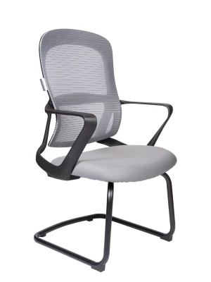 Конференц-кресло Norden Play CF grey 336C grey серая сетка, серая ткань