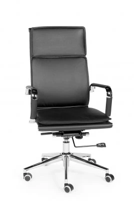 Кресло для руководителя Norden Харман H-101-35 черная экокожа