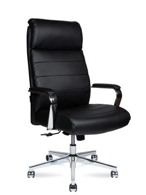 Кресло для руководителя Norden ATLANT EQ-5179H black черная премиум экокожа