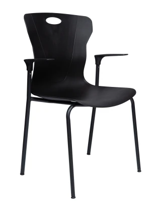 Конференц-кресло Norden SEVEN BLACK черный пластик