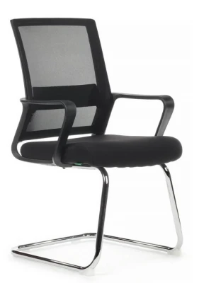 Конференц-кресло Riva Mint RCH 1029CB черная сетка, черная ткань
