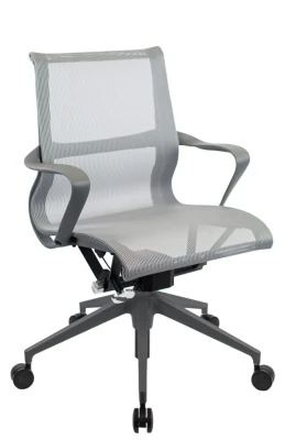 Кресло для персонала Everprof Chicago Grey EP Chicago GMG серая сетка