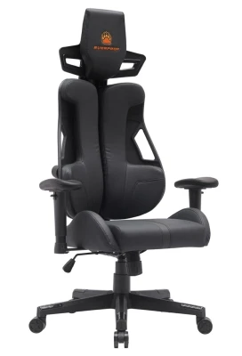 Геймерское кресло Everprof Serval Q EP Serval Q PU Black черная экокожа