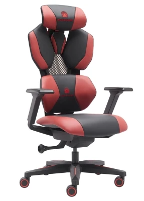 Геймерское кресло Everprof Tiger EP Tiger PU Red/Black черно-красная экокожа