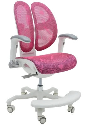 Детское кресло Expert Orto FDM02-W-PINK розовая сетка