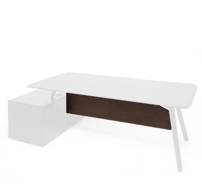 Царга стола RAIL, цвет Дуб Табак, размер: 135x19x28