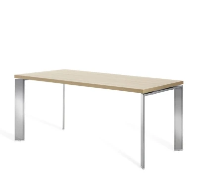 Стол для руководителя FERMO METAL, цвет Дуб светлый, размер: 180x90x77