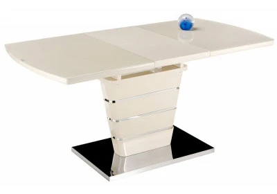 Обеденный стол Woodville Space 120 бежевый