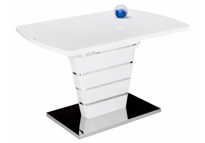 Обеденный стол Woodville Space 140 белый