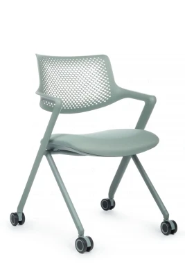 Конференц-кресло Riva Design Dream-F D2202-2 зелёное на колёсиках