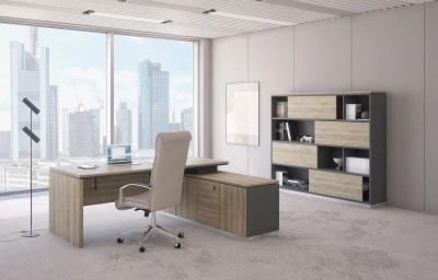 Кабинет руководителя City Дуб Гладстоун Светлый