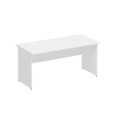 Офисный стол белый премиум Комфорт, размер: 1600x750x750