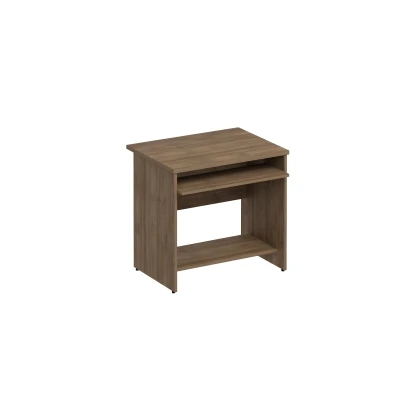 Компьютерный стол дуб шамони темный Комфорт, размер: 800x600x750