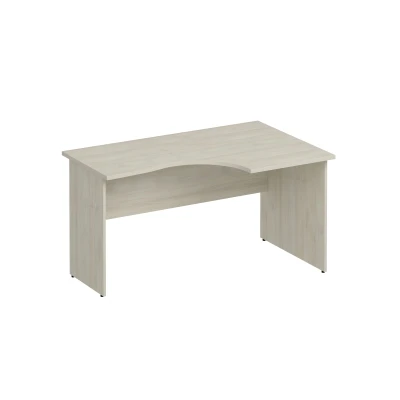 Стол эргономичный правый дуб шамони Комфорт, размер: 1400x900x750