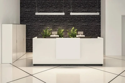 Стойка ресепшн Fasta Белый