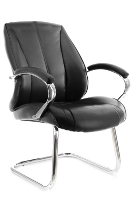 Конференц-кресло Everprof Forum EP Forum CF PU Black черная экокожа