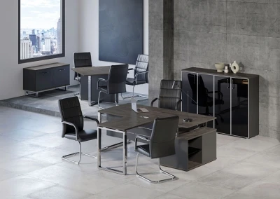 Кабинет руководителя Shift Дуб мали/Антрацит