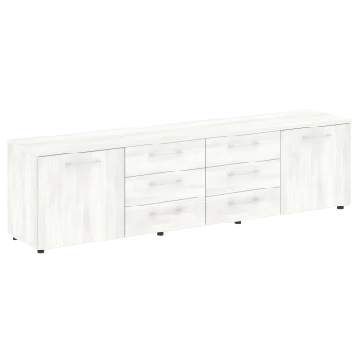 Yalta Тумба модульная LT.TS-4.3 Снежная Патина 2188*450*580