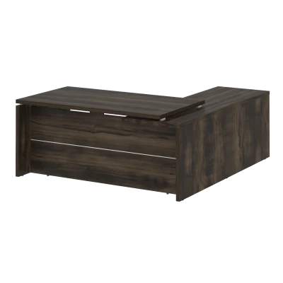 Yalta Стол руководителя LT.C-18 (L) Дуб Мали 1800*2000*750