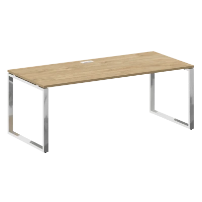Shift Стол руководителя прямой без тумбы SK.SR-200 Тиквуд Светлый 2000*900*753