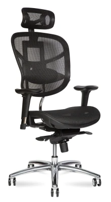 Эргономичное кресло Norden Стартрек TS2301-A01 черная сетка