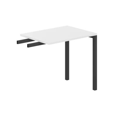  Брифинг-приставка 800х600х750  / SG.110.WH.44.AN /  профиль: 40х40 антрацит; столешница: белый