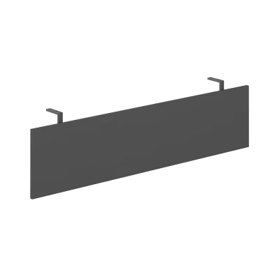 Передняя панель 1510x350x18 мм для стола 1800 на опорной тумбе с комплектом креплений/ AG.010.AN.AN/ цвет: антрацит; кронштейны: антрацит;