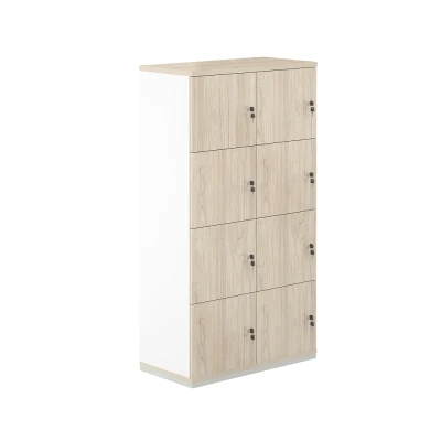 Локер  8 яч./ AG.233.WH.AR.AR/ корпус: белый, топ-дно: ак.равелло, фасады:ак.равелло