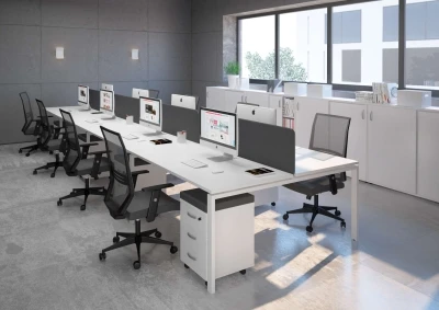 Мебель для персонала A4, Белый премиум