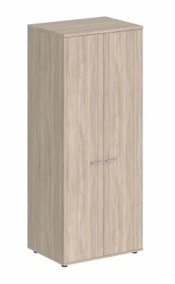Гардероб SG.825.OL.OL 800х600х1955, задняя стенка ЛДСП 16 мм / корпус дуб светлый, фасады дуб светлый