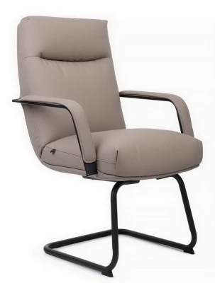 Конференц кресло Riva Otto RCH CV-P001BS бежевая экокожа