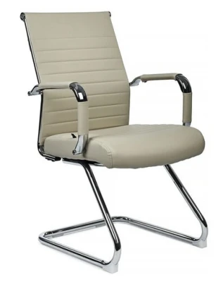 Конференц кресло Riva Art RCH 6015G бежевая экокожа