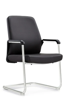 Конференц кресло Riva Sitting RCH D825-5 черная экокожа