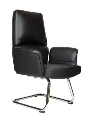 Конференц-кресло Norden Bonno CF HD-2204-1 V CF black черная кожа