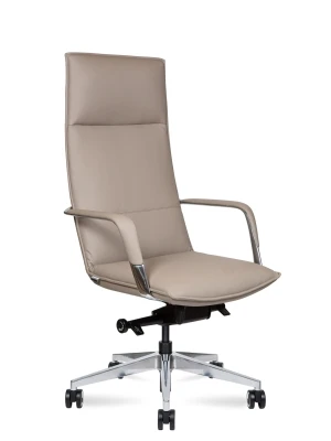 Кресло для руководителя Norden Parker HD-2216-4 H latte бежевая премиум экокожа