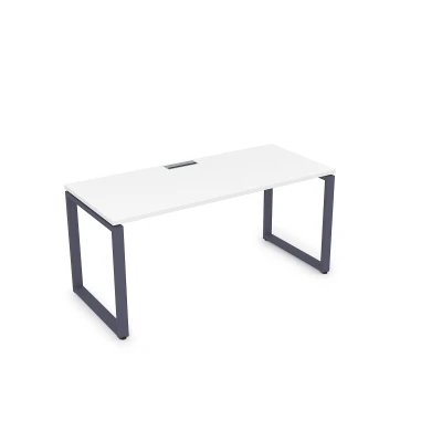 Стол рабочий, прямолинейный (1800*800*750), Gloss, цвет Белый