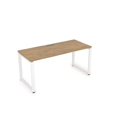 Стол рабочий, прямолинейный (1400*700*750), Gloss, цвет Teakwood