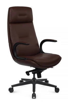 Кресло для руководителя Riva Design Dante A2561-12 темно-коричневая премиум экокожа