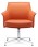 Конференц-кресло Riva C1918 оранжевая кожа